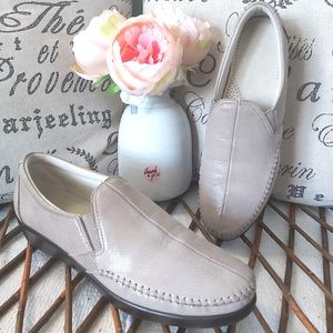 SAS shoes leather comfort taupe